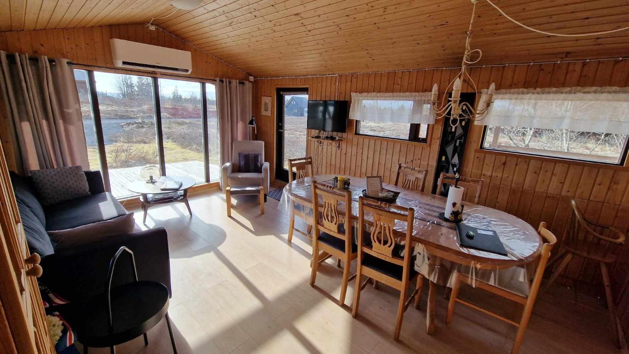 Thingvellir Lake Cottage Veithilundur Екстериор снимка